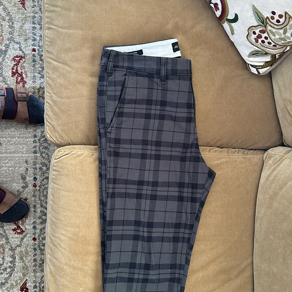 Plaid hollister pants
